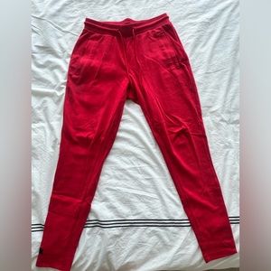 Men ALPHALETE jogger small red